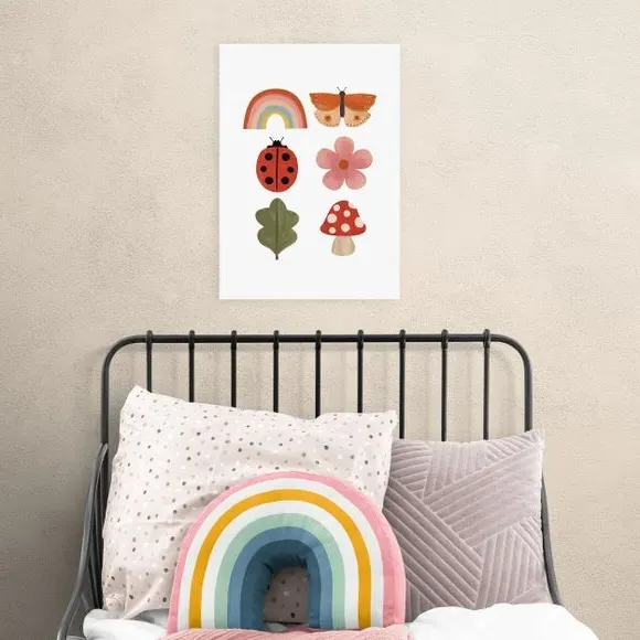 Woodland Wonders Art Print - Multicolor, Paper image