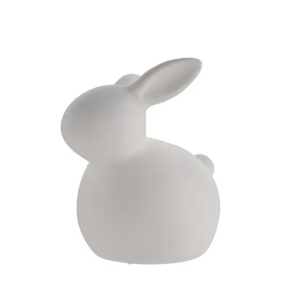 Bunny LED Light - White, Ceramic