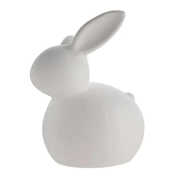 Bunny LED Light - White, Ceramic