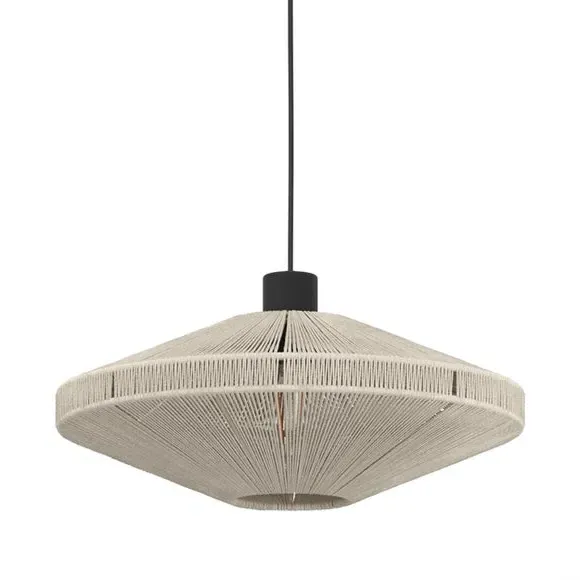 Adjustable Pendant Light - Black, Steel
