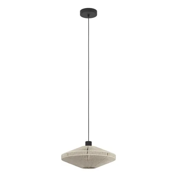 Adjustable Pendant Light - Black, Steel