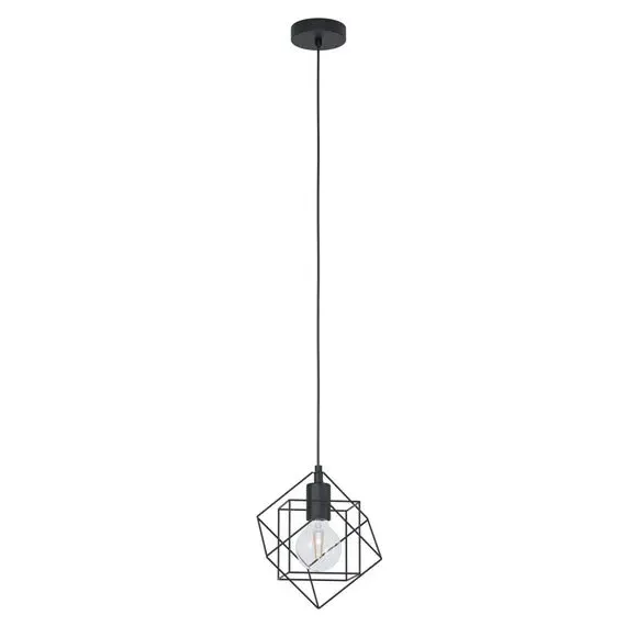 Adjustable Pendant Light - Black, Steel image