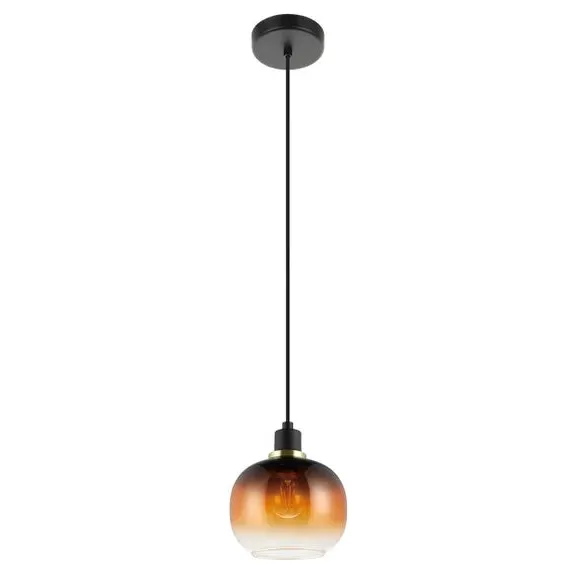 Adjustable Pendant Light - Brown, Steel