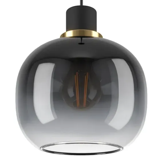 Adjustable Pendant Light - Grey, Steel