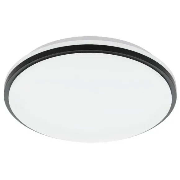 Circular LED Ceiling Light - White, Plastic