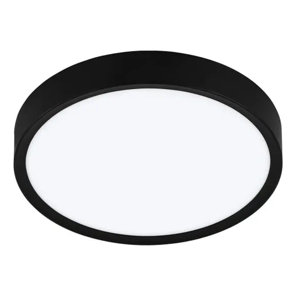 Flush Ceiling Light with LED - Black