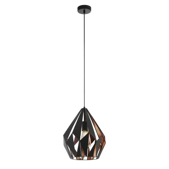 Geometric Pendant Light - Copper, Steel