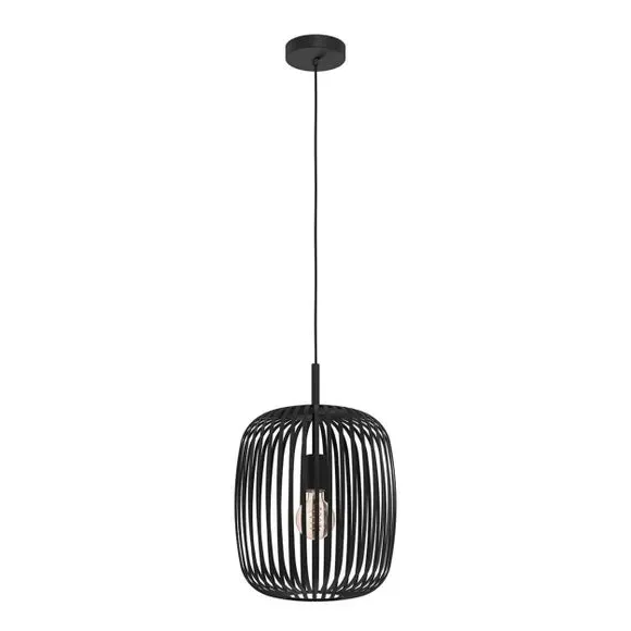 Industrial Pendant Light Adjustable - Black