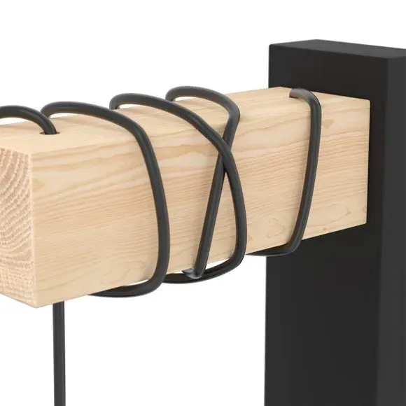 Industrial Wall Light - Black, Metal