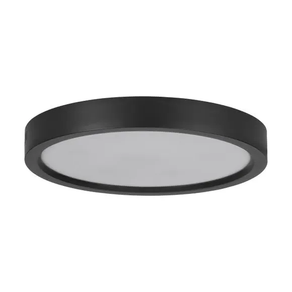 LED Flush Ceiling Light - Black image