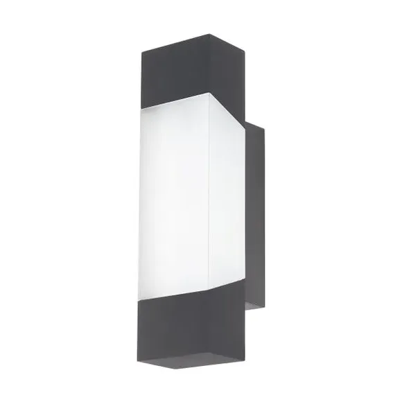 LED Outdoor Wall Light - Anthracite, Plastic