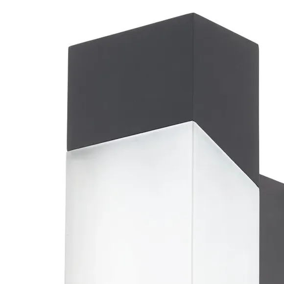 LED Outdoor Wall Light - Anthracite, Plastic