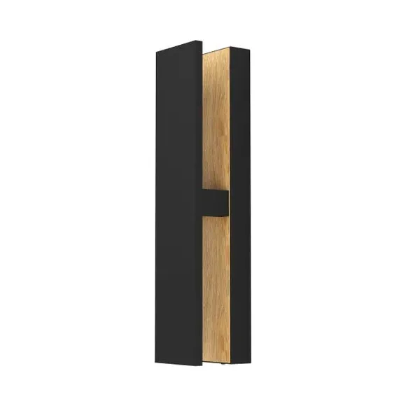 LED Outdoor Wall Light - Black, Aluminium image