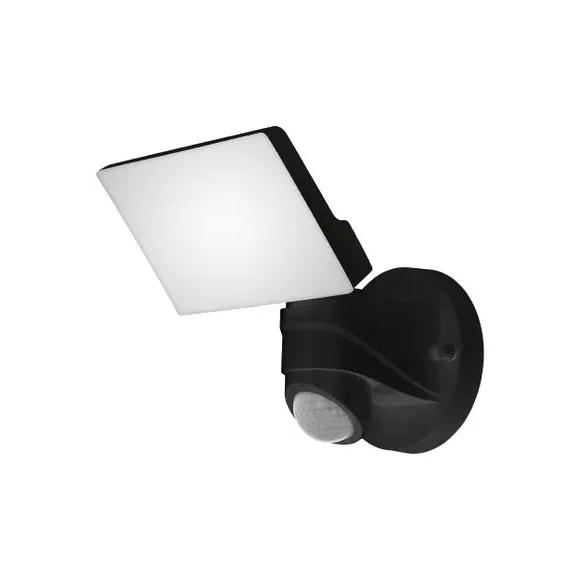 LED Sensor Wall Spotlight - Black, Plastic