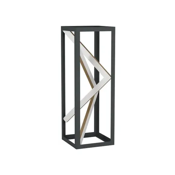 LED Table Lamp with Remote Control - Black, Steel image