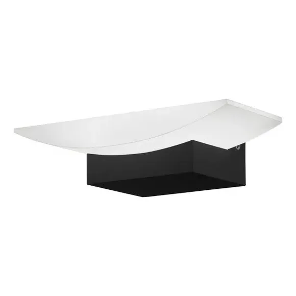 LED Uplighter Wall Light - Black