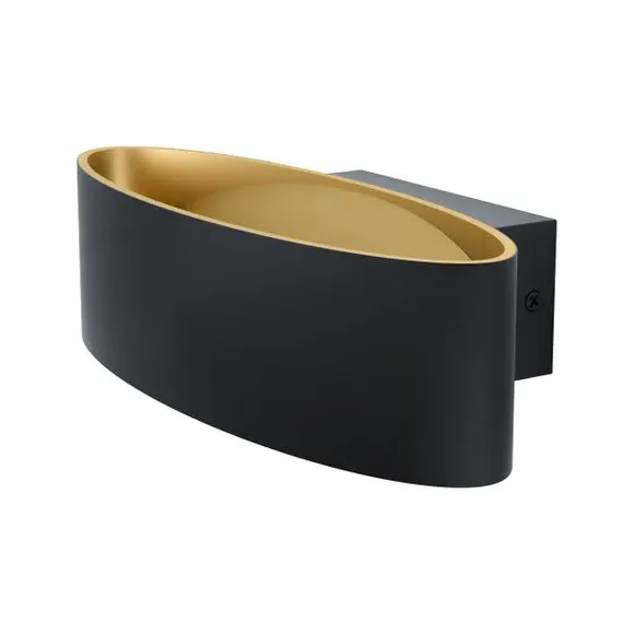 Modern LED Wall Light - Black, Aluminium image