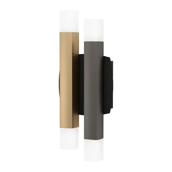 Modern Wall Light with LED - Black, Aluminium image