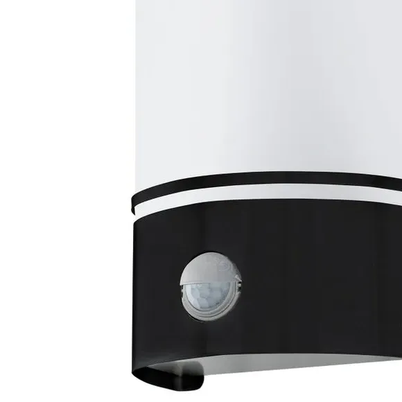 Outdoor Sensor Wall Light - Black, Steel
