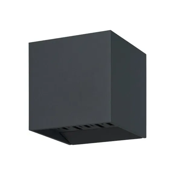 Outdoor Wall Light with LED - Grey, Aluminium image