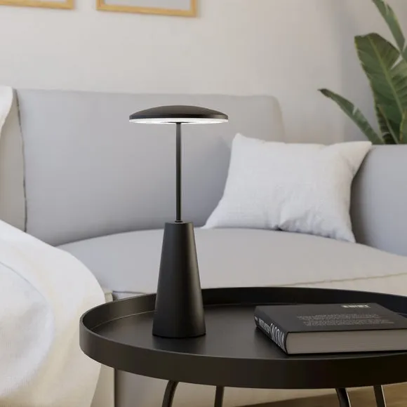 Touch Dimmable Table Lamp - Black, Steel image