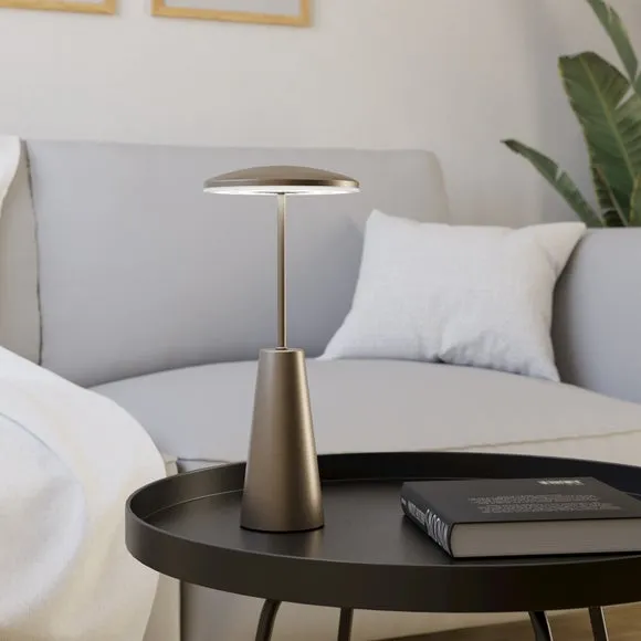 Touch Dimmable Table Lamp - Bronze, Steel
