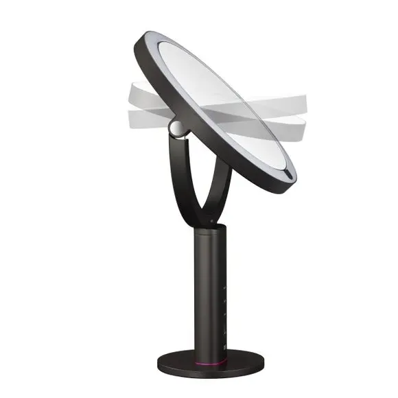 Dual Sided LED Mirror with Sensor - Dark Grey