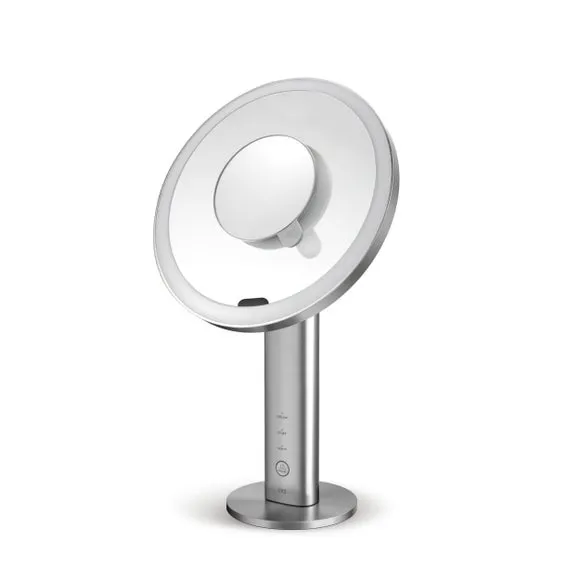 LED Sensor Dressing Table Mirror - Steel