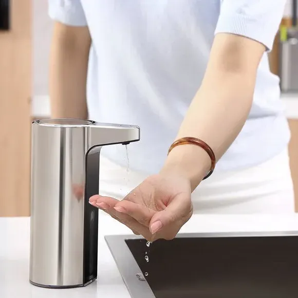 Sensor Soap Dispenser with USB Charging - Metallic