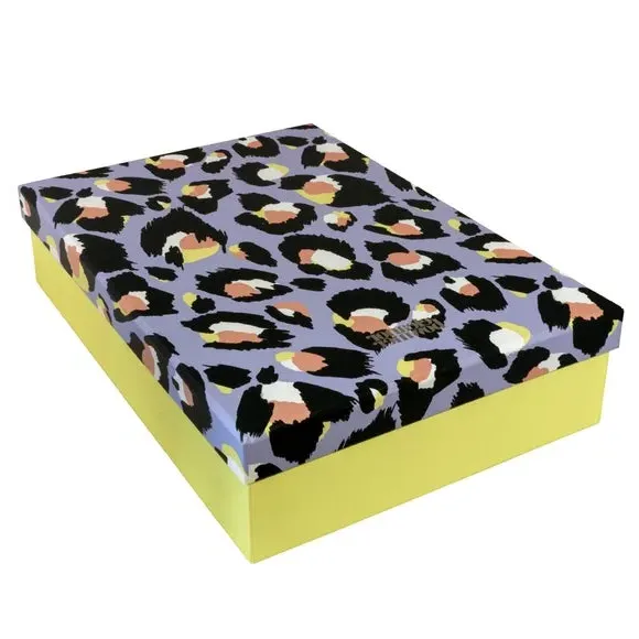 A4 Storage Box Leopard Print - Multicolor image