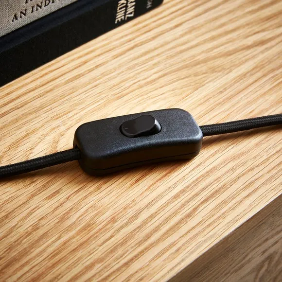 2-Light Table Lamp Industrial Style - Orange