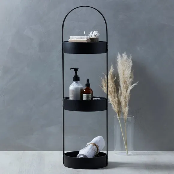 3-Tier Storage Caddy - Matt Black image