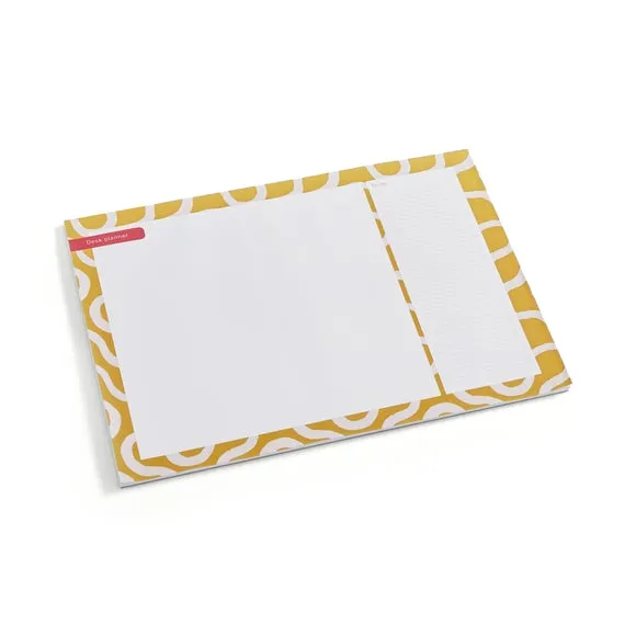 A3 Deskpad with Tear-Off Sheets - Yellow