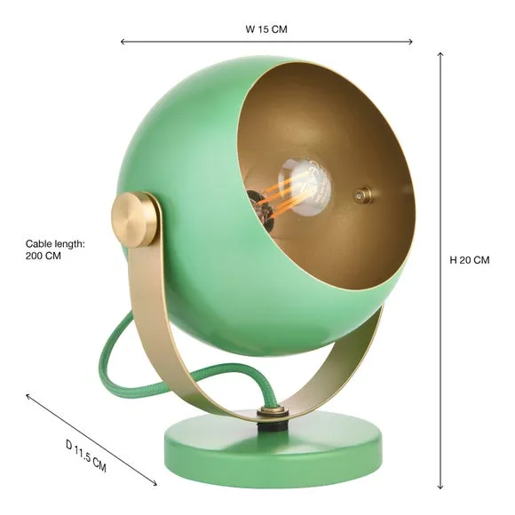 Adjustable Table Wall Light - Green