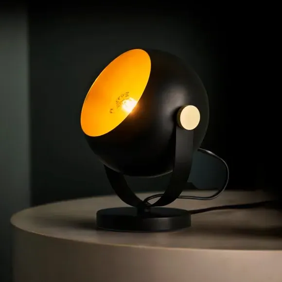 Adjustable Wall & Table Lamp - Black
