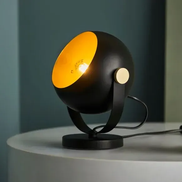 Adjustable Wall & Table Lamp - Black image