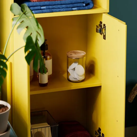 Bathroom Cabinet with Soft Close - Ochre