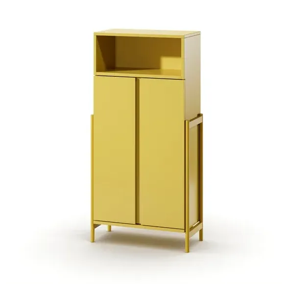 Bathroom Cabinet with Soft Close - Ochre