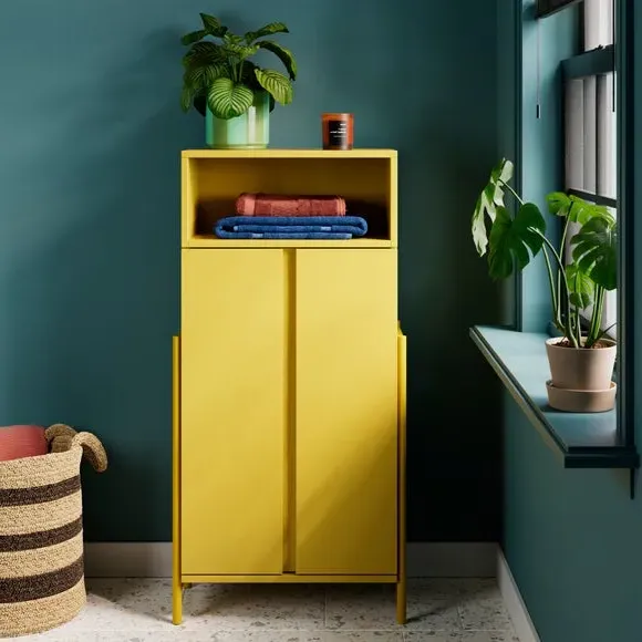 Bathroom Cabinet with Soft Close - Ochre image