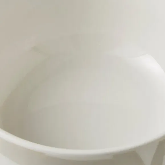 Cereal Bowl Abstract Design - Natural, Porcelain