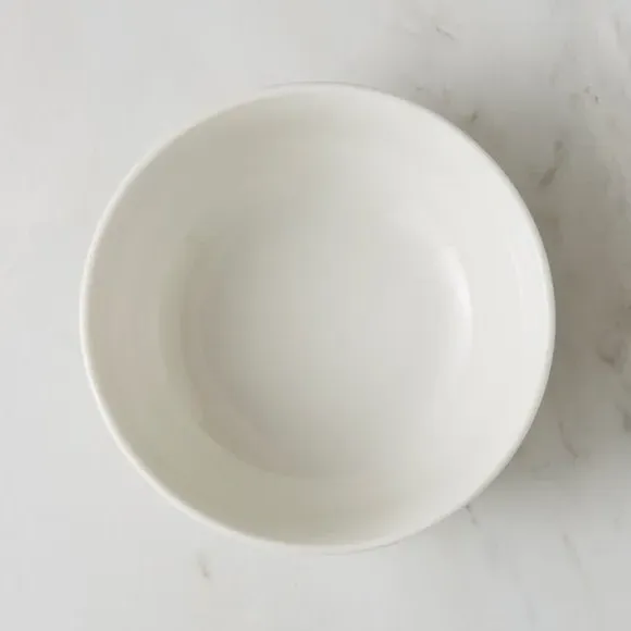 Cereal Bowl Abstract Design - Natural, Porcelain