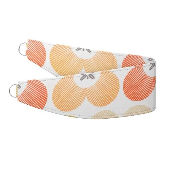 Curtain Tieback with Daisy Motif - Multi, Cotton