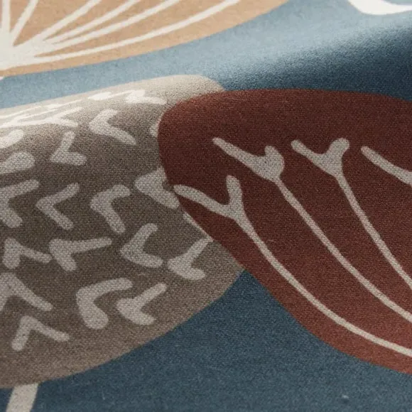 Cushion Cover with Geometric Pattern - Pacific