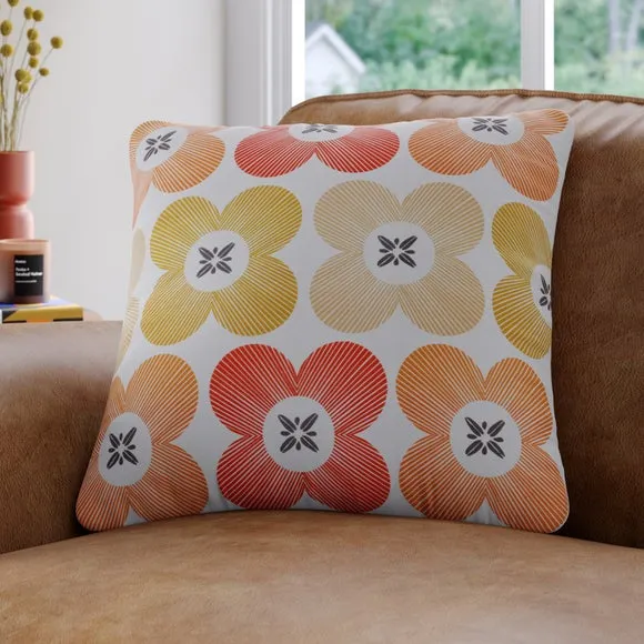 Daisy Cushion Cover - Multi, Cotton image