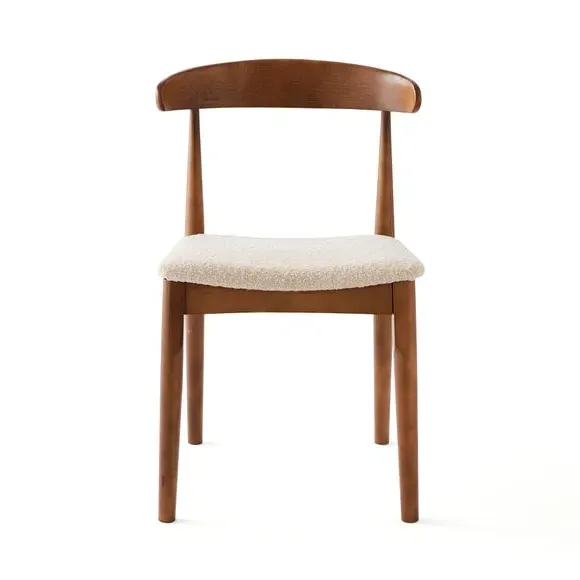 Dining Chair with Upholstered Seat - Warm Sand