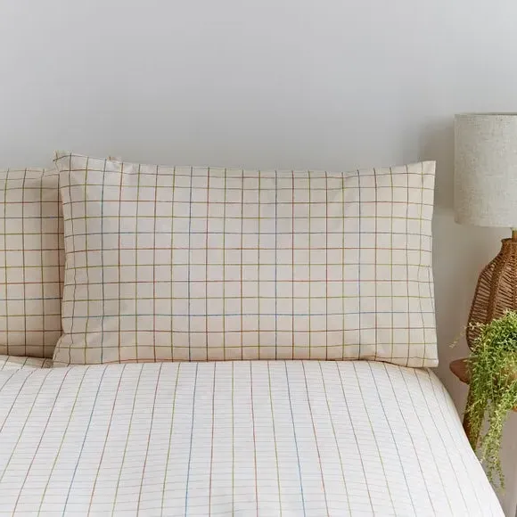 Duvet Cover Set Reversible - Natural, Cotton