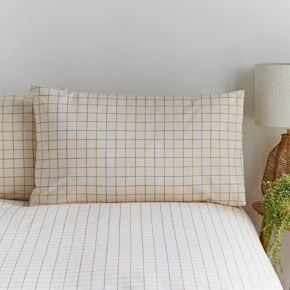 Duvet Cover Set Reversible - Natural, Cotton