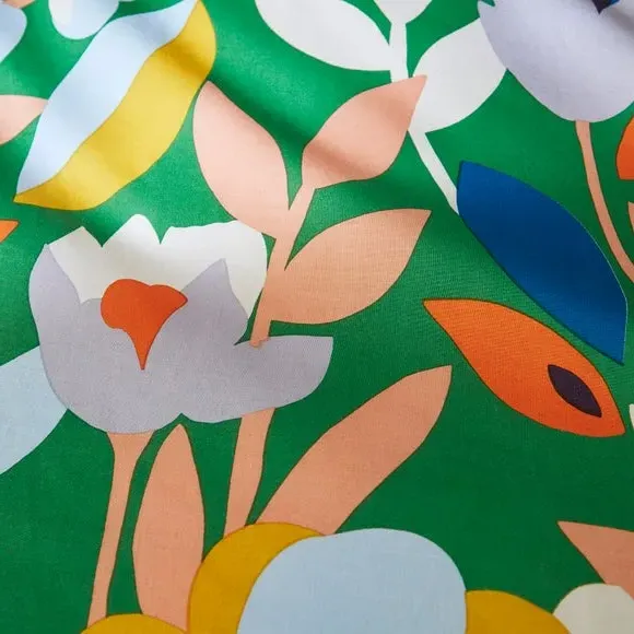 Duvet Cover Set with Pillowcase - Multicolor, Cotton