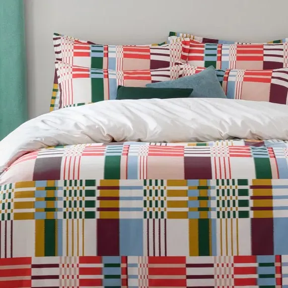 Duvet Cover Set with Pillowcase - Multicolor