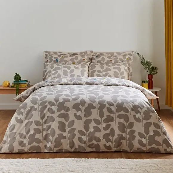 Duvet Cover Set with Pillowcase - Natural, Cotton